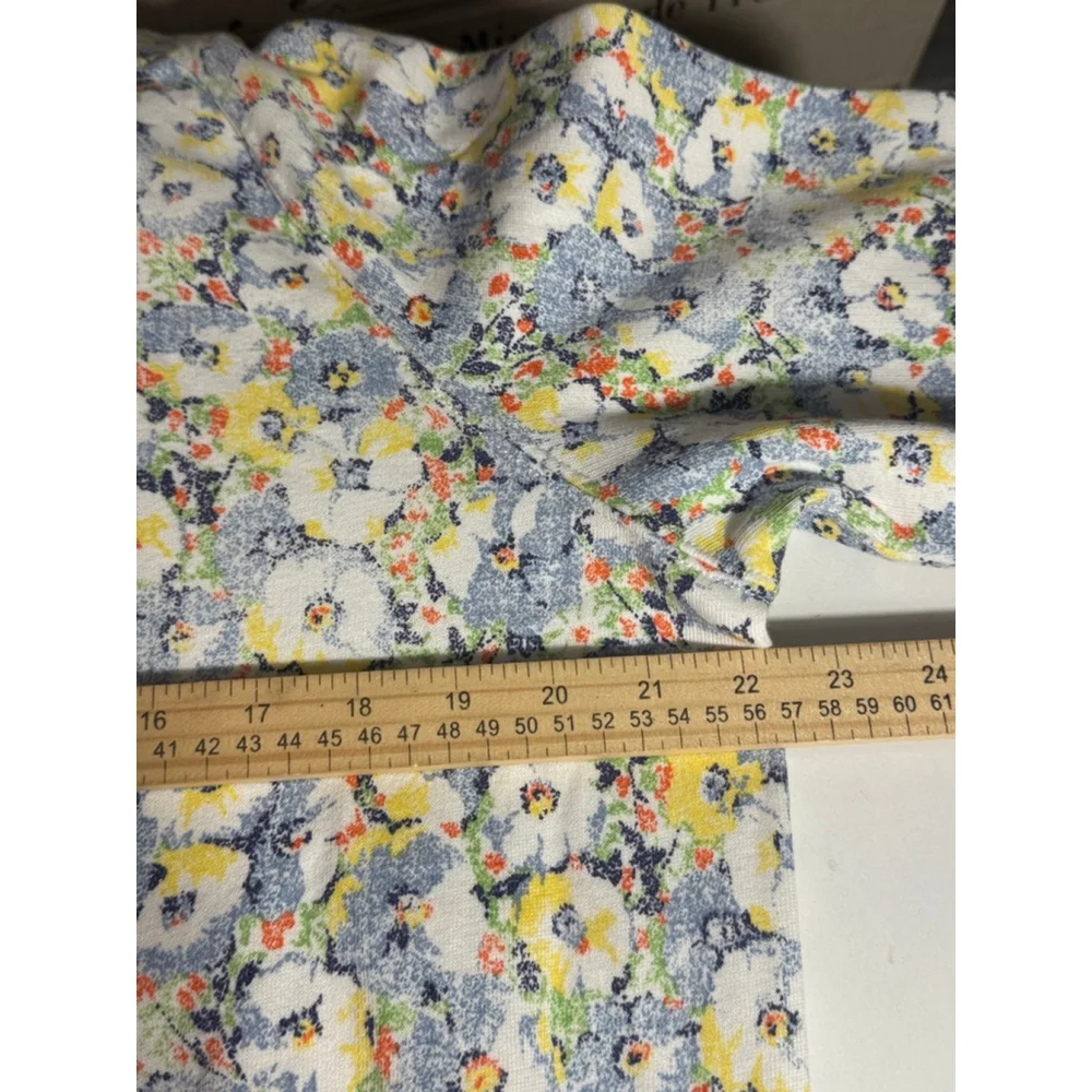Women's Polo Ralph Lauren Floral Hoodie XL White Blue AOP - Picture 6 of 8